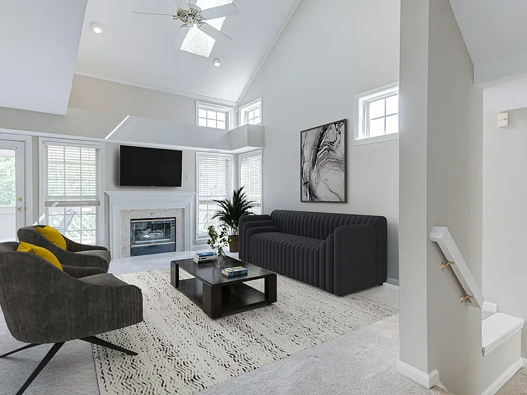 Family room view