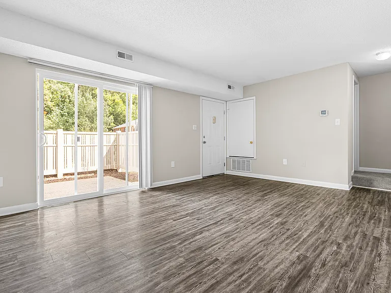 Gold Home with Wood Style Flooring