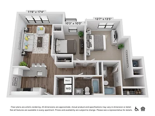 Floor plan B14R