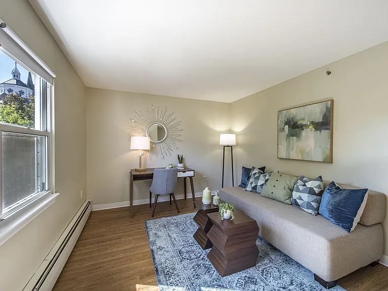 Living Room With Natural Light
