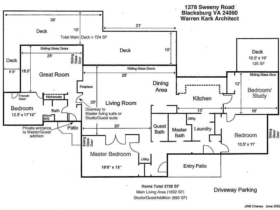 Sweeny Home Floor Plan