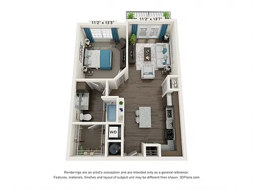 Floor plan A1