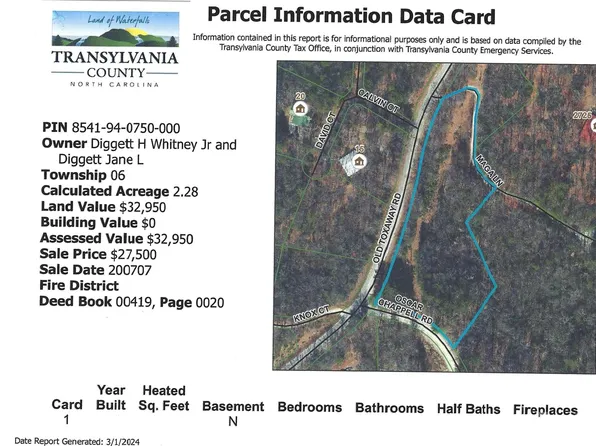 0 Toxaway Rd, Brevard, NC 28712