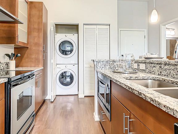 Enjoy the convenience of having your very own washer & dryer appliances - included in every home.