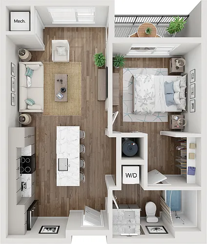 Floor plan Nitrogen Carbon