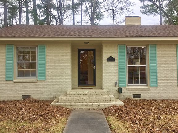 Painted brick exterier