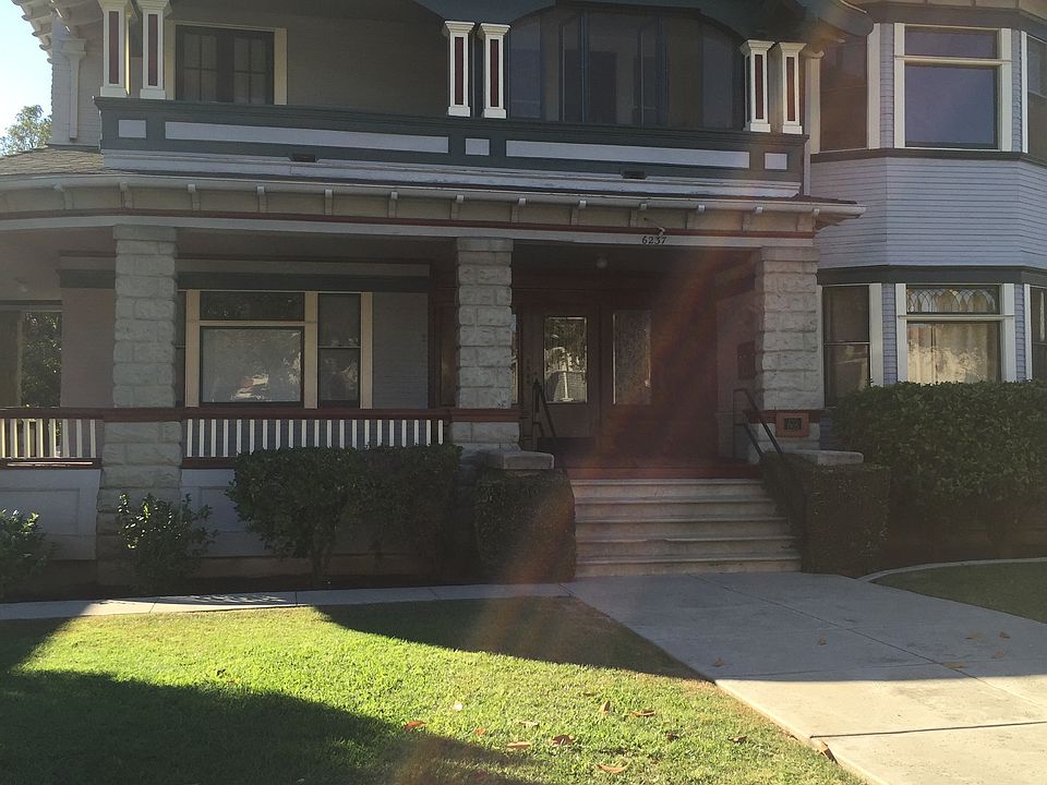 front of apartment
