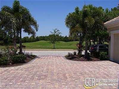 front over looks golf course