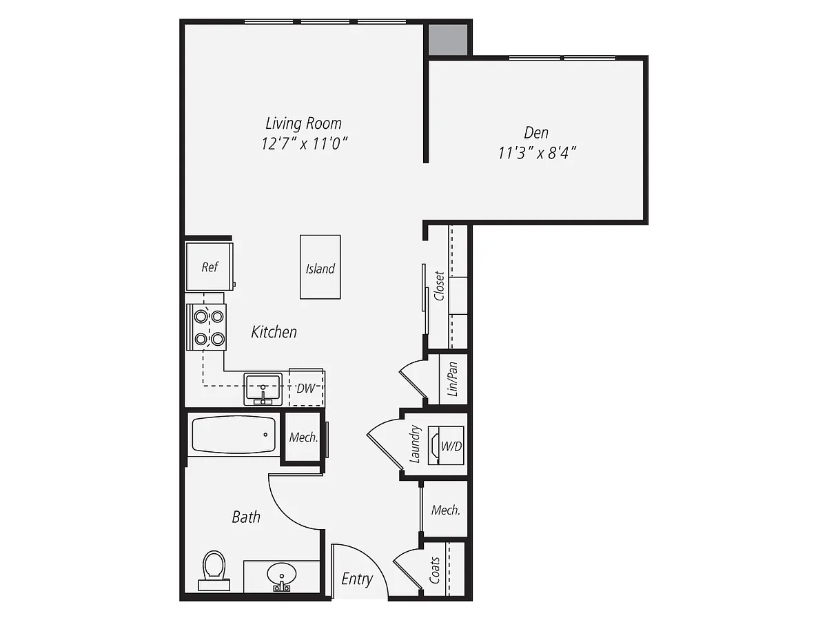 Floor plan S2D