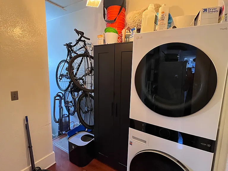 Washer and dryer included
