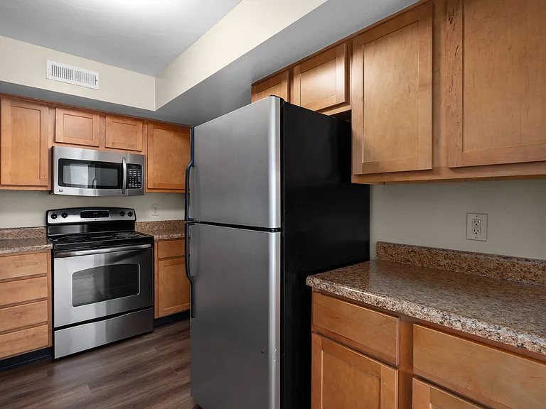 Deerfield Apartments | 2 Bedroom Remodel | Kitchen Interior Deerfield Apartments | 2 Bedroom Remodel | Kitchen Interior