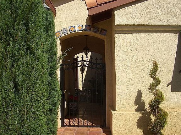 Custom wrought iron gate 