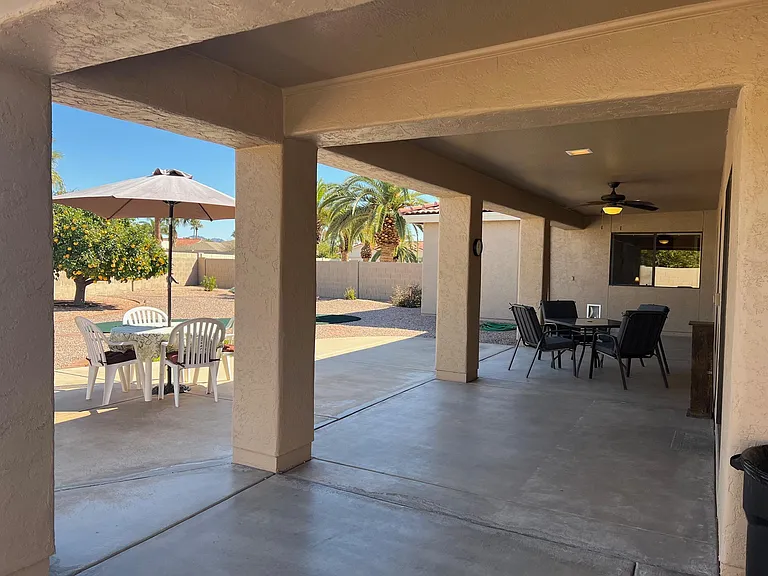 Backyard Patio