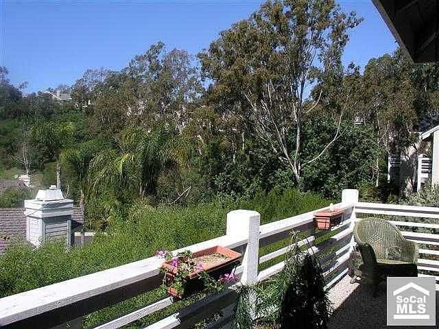 view from balcony