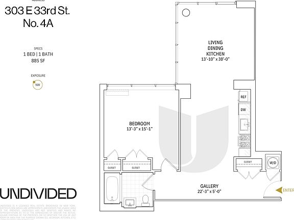 2nd image of 303 E 33rd St APT 4A
