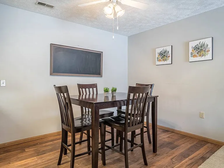 Gather for takeout, homework, or game nightthis flexible dining nook is ready for whatever your evening brings.