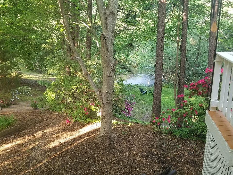 Beautiful lake view from kitchen