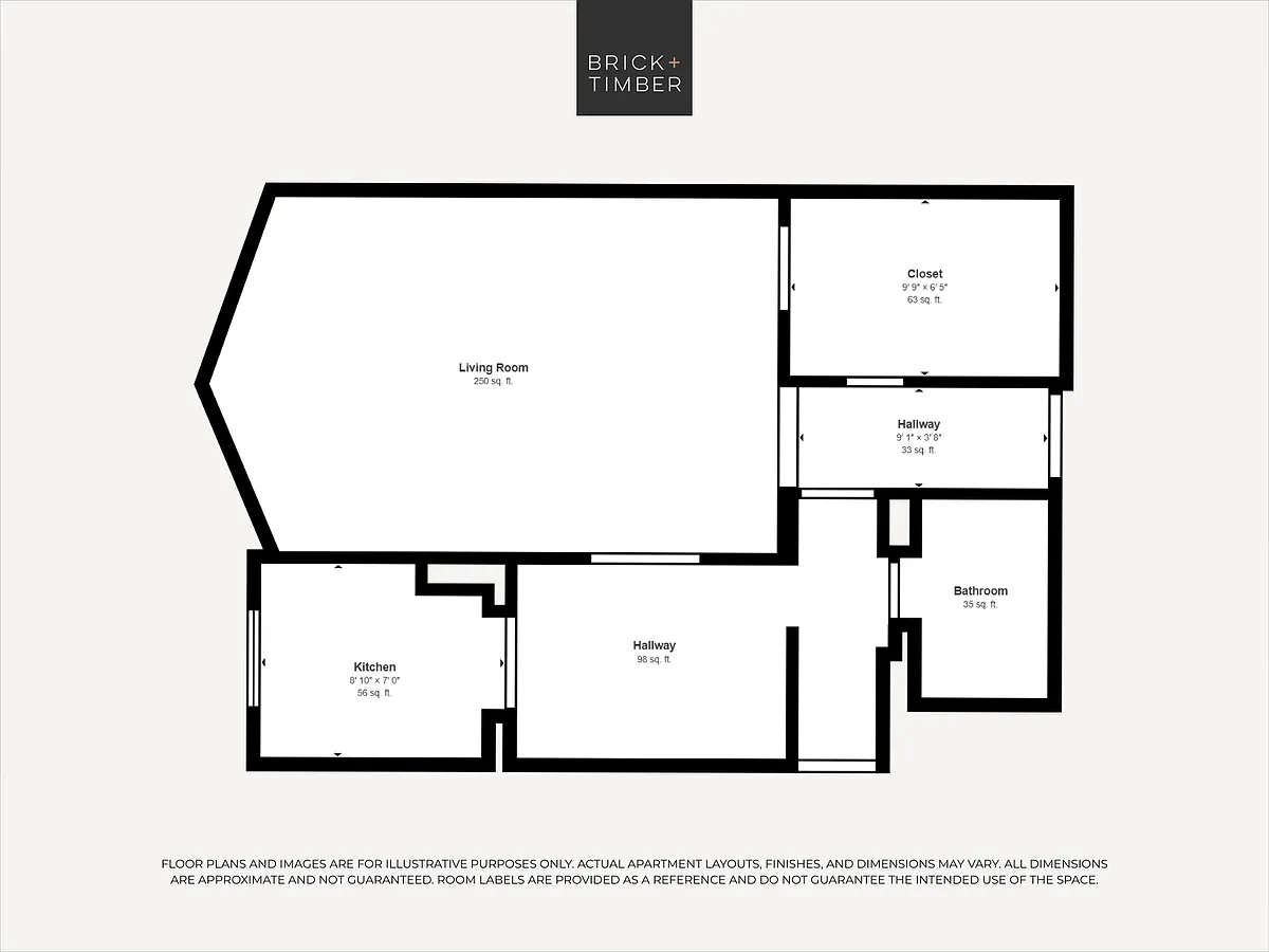 Floor plan Studio