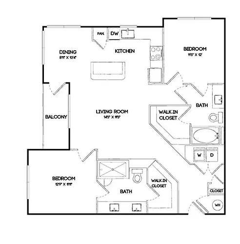 Floor plan B1