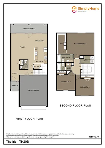 Floor plan 6247 Brenwood Circle