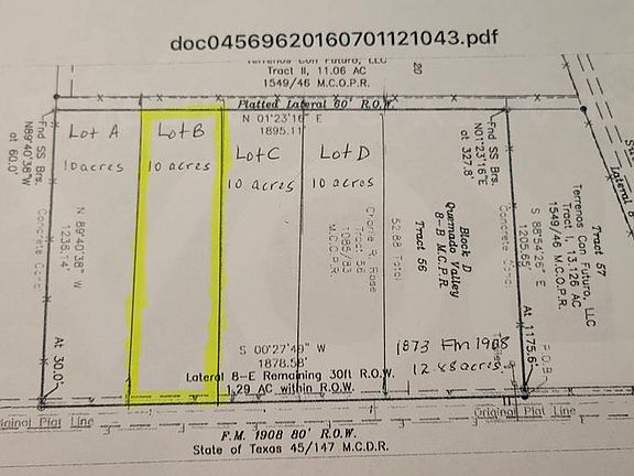 4th image of LOT Fm 1908 #B