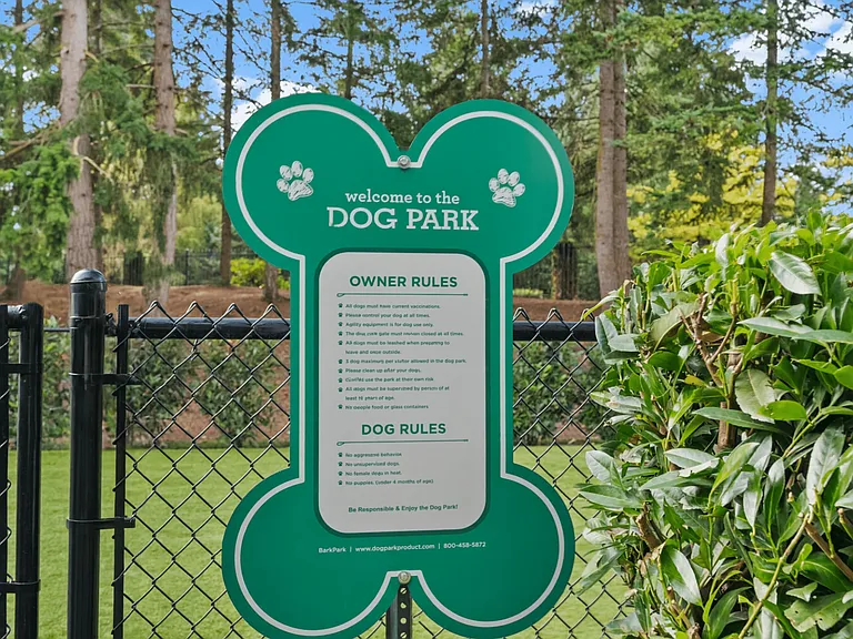 Pet-friendly community featuring an on-site dog park.