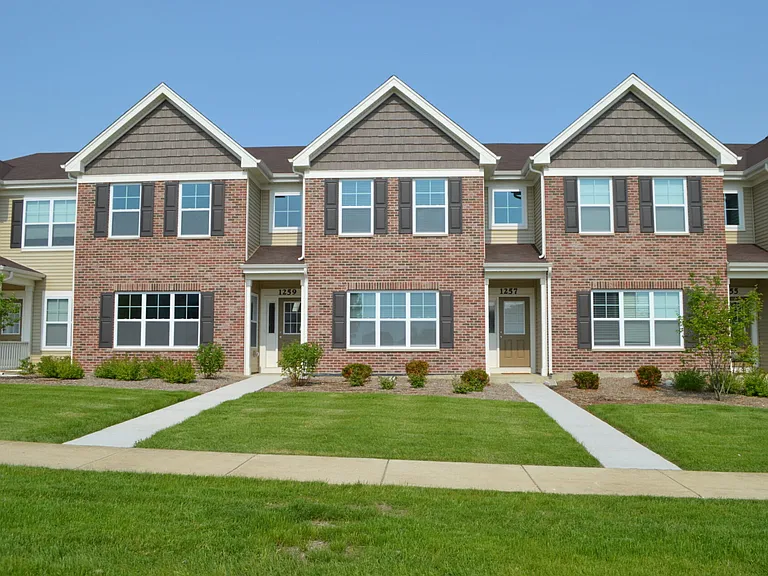 Exterior of townhome