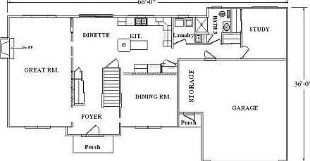 1st Floor Plan