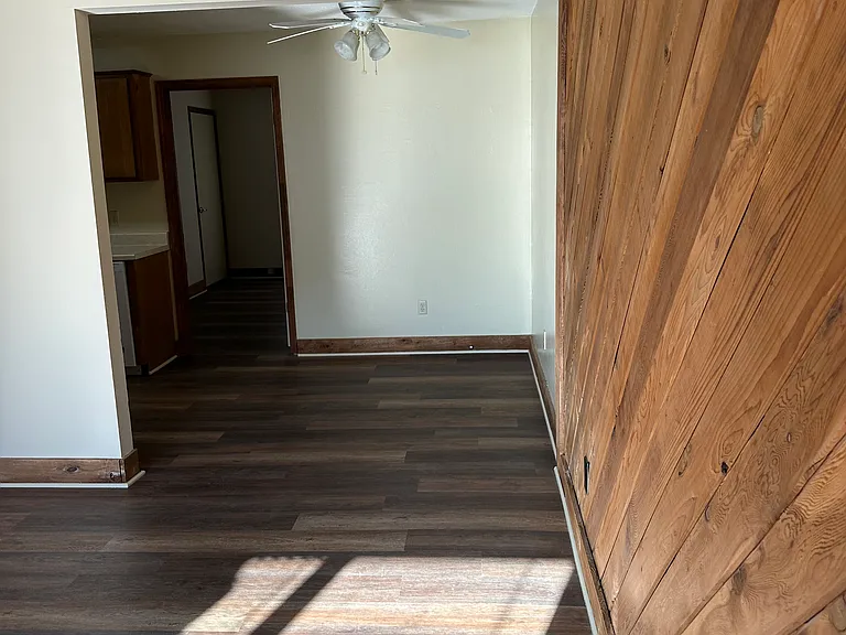 Living room to dining room