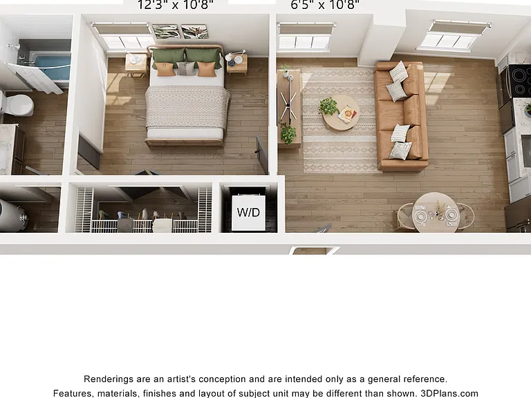 1BR Type H 1BR Type H