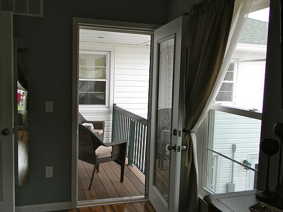 deck of master bedroom