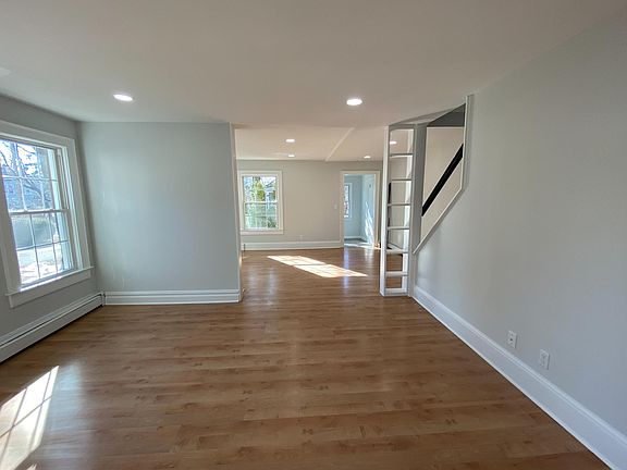 Dining room looking into living room