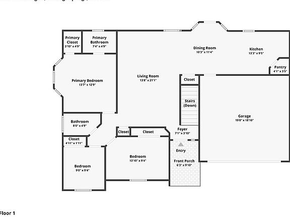 2nd image of 1116 N Mustang Ln