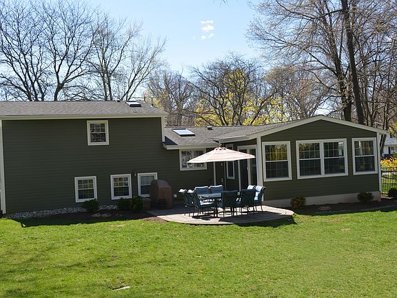Patio and back of home