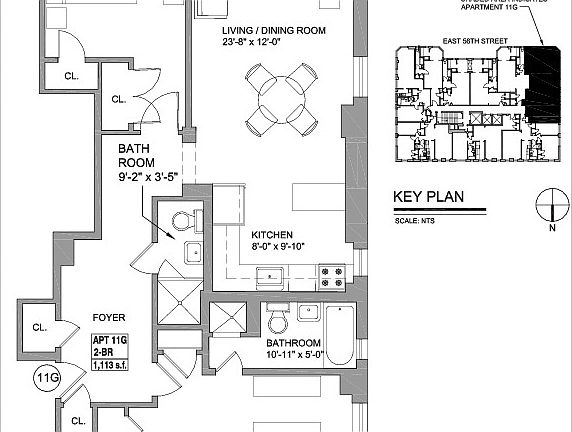 2nd image of 141 E 56th St APT 11G