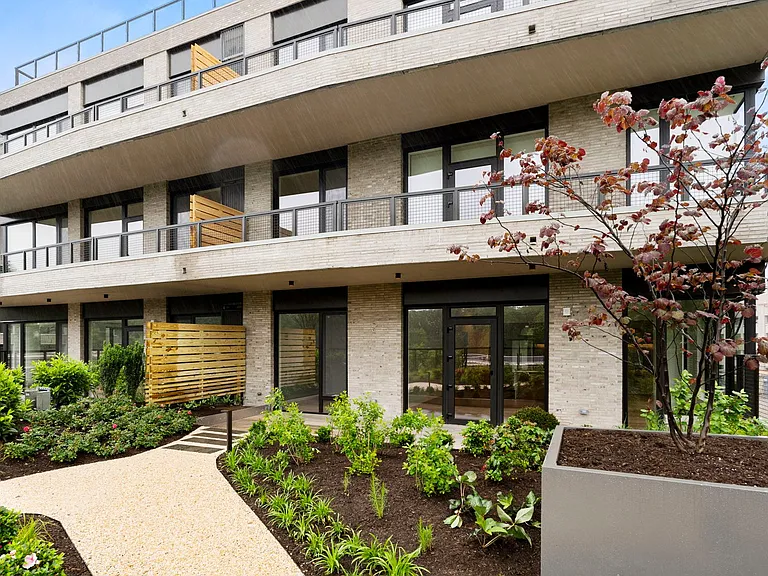 Expansive terrace inviting the outside in