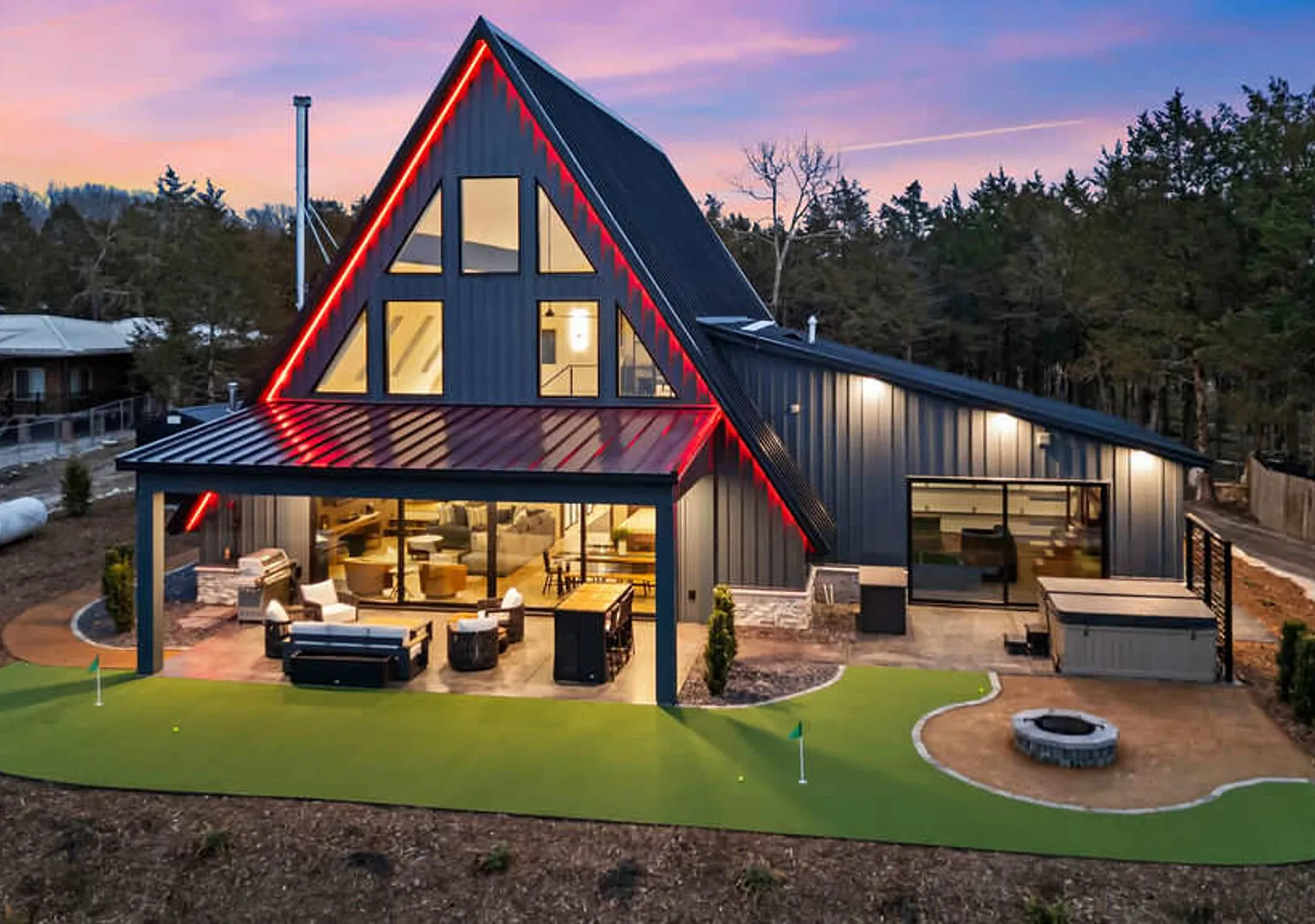 AFrame at Beaver Lake |Hot Tub. Epic Patio & Views — Photo 2