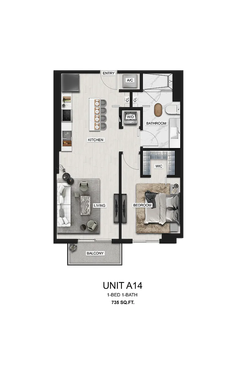 Floor plan A14