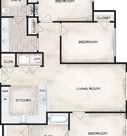 C-1 Floorplan Diagram