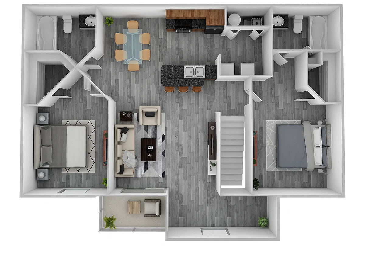 Floor plan B1