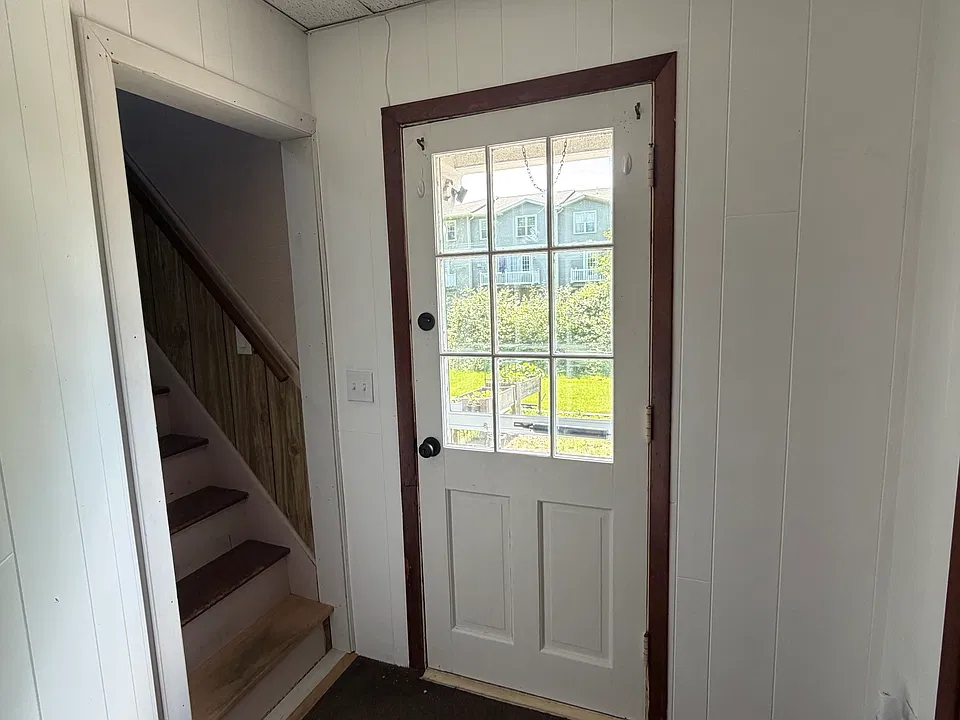side entrance