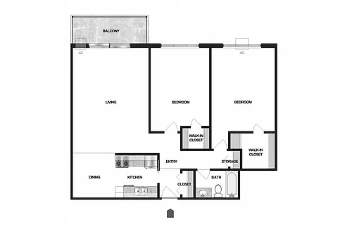 Floor plan Oakdale