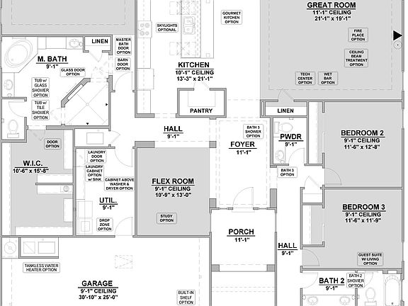 Ranch del Gallo 3010 LINCOLN Floorplan