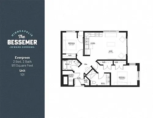 Floor plan Evergreen