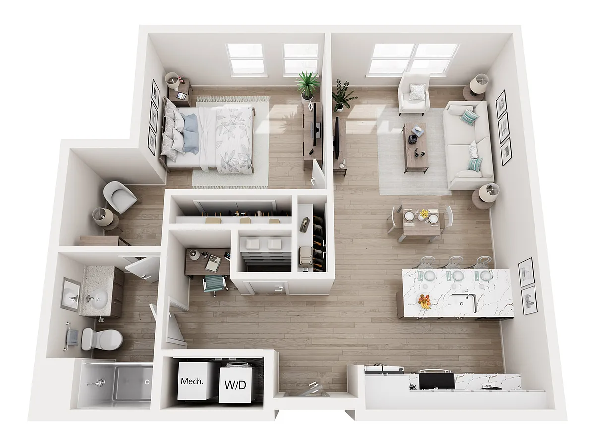 Floor plan 01G-C