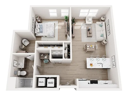 Floor plan 01G-C
