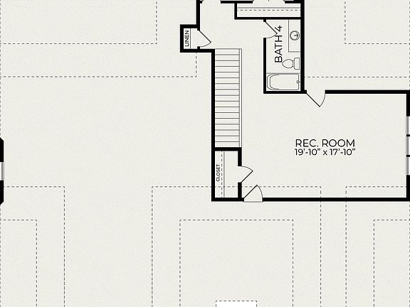Optional Finished Second Floor