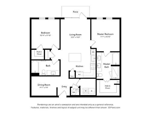Floor plan B2