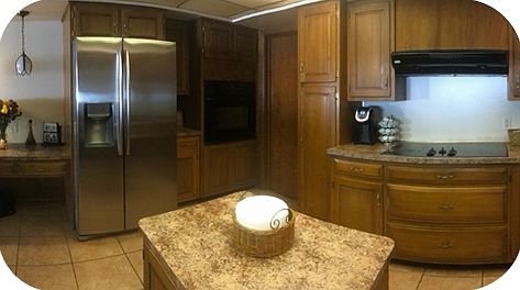 Island in kitchen 