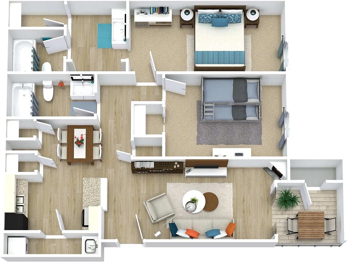 Floor plan B2